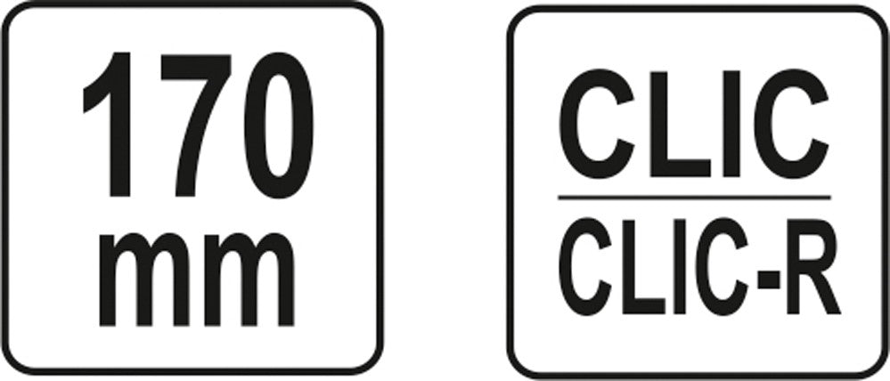 Replės žarnų sąvaržoms ir sąvaržoms | R tipo (YT-06475)