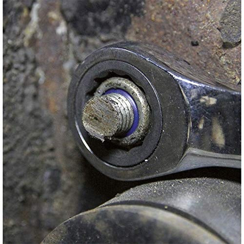 Dvigubo žiedo raktų rinkinys su terkšle | ilgas tipas | 8 - 19 mm | 7 vnt. (DR07)