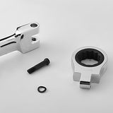 Terkšlinių raktų komplektas vartoma galvute 8-19 mm. 12 vnt."Stahlberg" (3102401N-12PC)