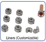 45 laipsnių ekscentrinio kūgio tipo valcavimo rinkinys su pjovikliu (WK-519FT)