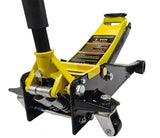 Domkratas ant ratukų | hidraulinis | žemo profilio / dvigubas stūmoklis | 73-500 mm | 3 t. (LFJ35-L)