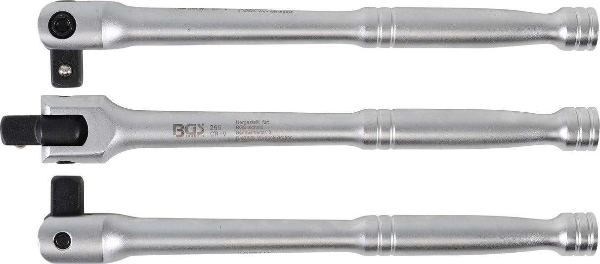 Rankena galvutėms vartomu galu | išorinis kvadratas 12,5 mm (1/2") | 250 mm (265)