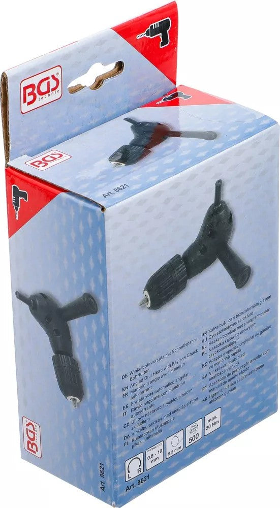 Kampinis gręžimo galvutė su berakčiu griebtuvu | Ø 0,8 - 10 (8621)