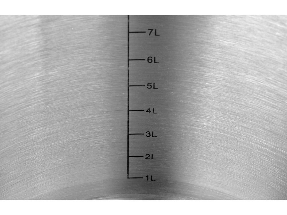 Puodas su dangčiu | nerūdijančio plieno | 25 X 18 cm | 9 l (YG-00046)