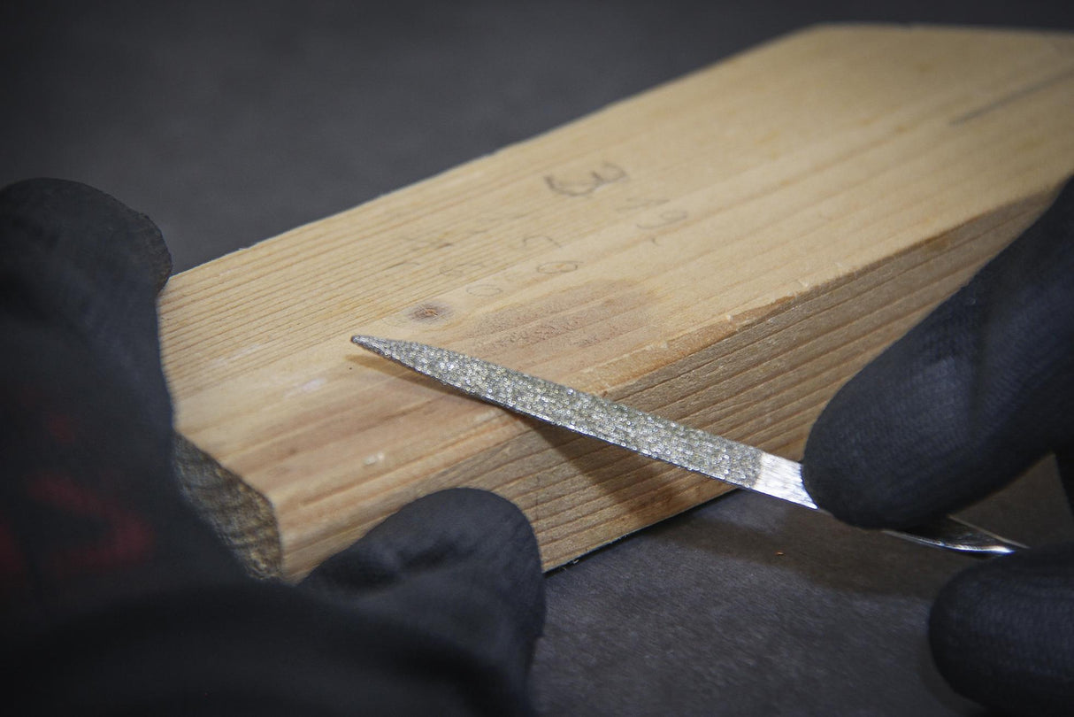 Deimantinių dildelių rinkinys | tiesios | 140 x 3 mm | 10 vnt. (1920)