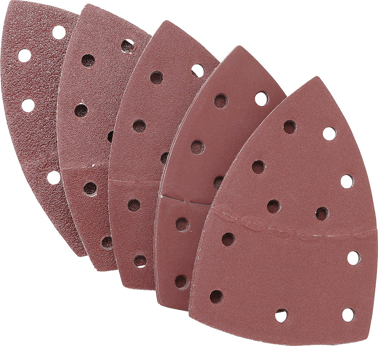 Šlifavimo lapeliai daugiafunkciniam šlifuokliui | 145 x 100 mm | K 40-400 | 25 vnt. (80819)