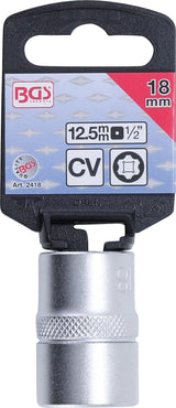 Galvutė 1/2", Super-Lock, 18 mm (2418)