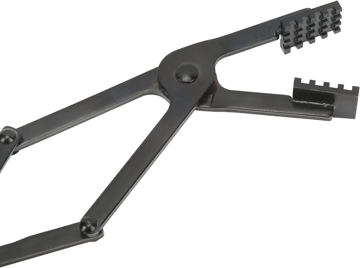 Replės įvairaus tipo žarnų sąvaržoms | dvigubas šarnyras / lenktos | 0 - 50 mm | 430 mm (SK2517)