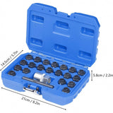 Ratų varžtų užraktų rinkinys | BMW | 22 vnt. (H4034)