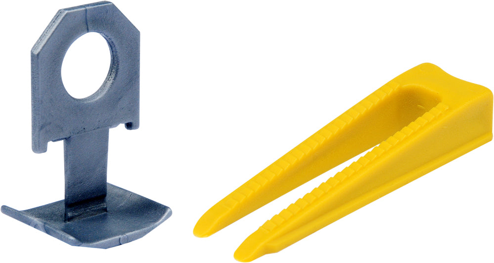 Plytelių išklijavimo sistema | 50 pleištų +50 klipsų (04691)