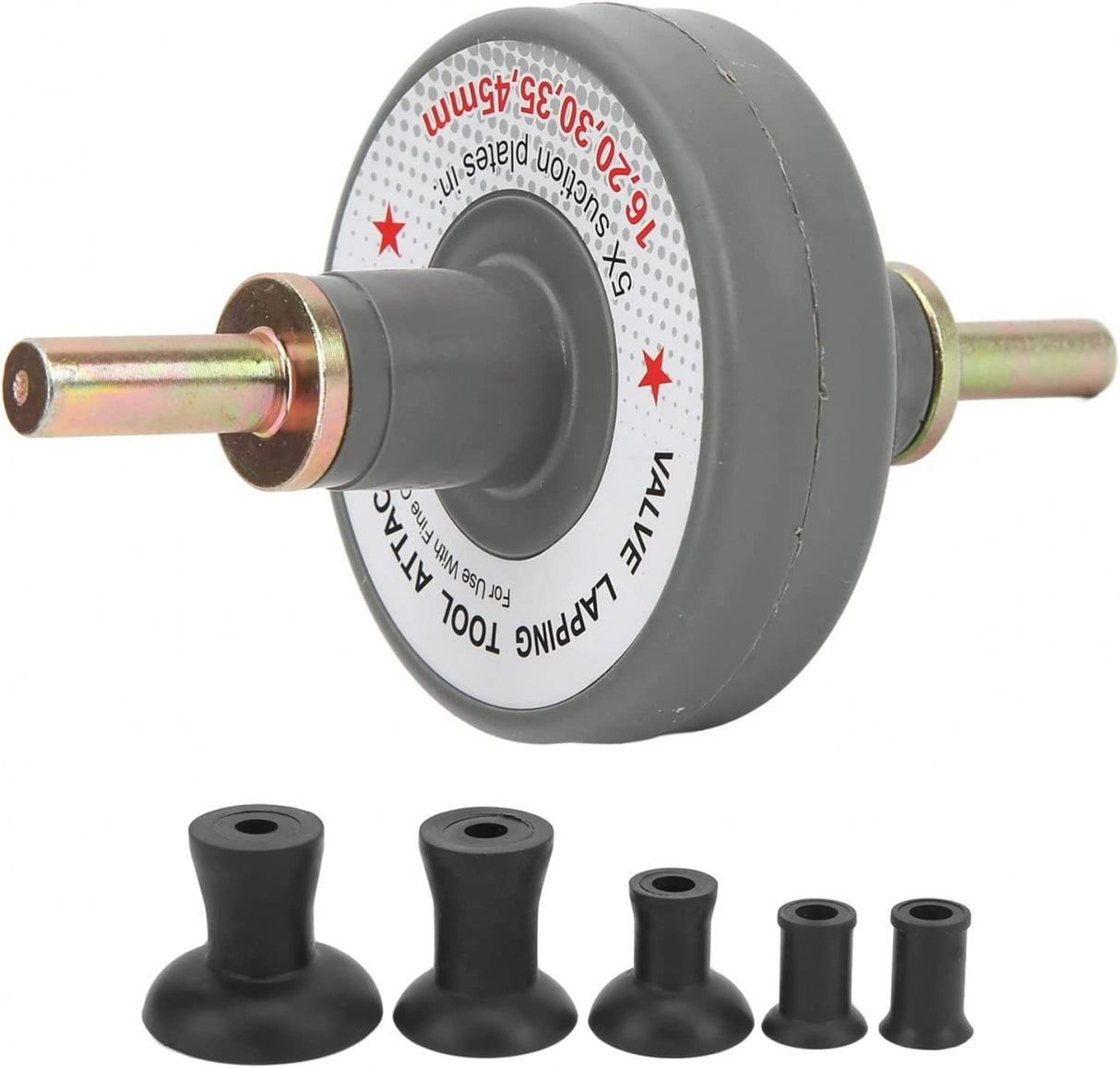 Vožtuvų pritrynėjas statomas į grąžtą | 5 antgaliai (FB2804)