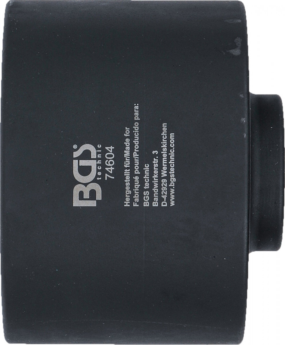 Galinės ašies veržlės galvutė | vidiniai dantukai | DAF (LF 45) 12t (74604B)