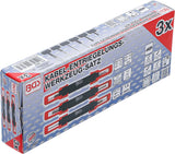 Laidų / laidynų blokų įrankių rinkinys | universalus | 3 vnt. (9807)