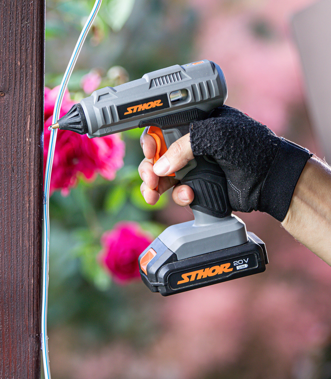 Akumuliatorinis klijavimo pistoletas | 11 mm 20V | be baterijos (78155)