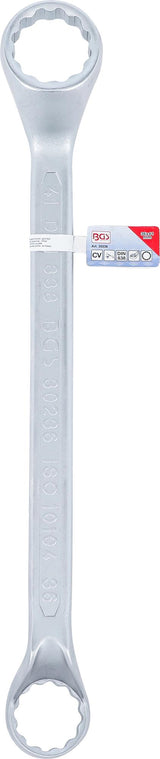 Raktas kilpinis lenktas | 36x41 mm (30236)