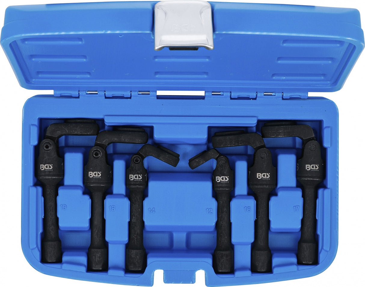 Veržliarakčių rinkinys | dyzelinių purkštukų linijoms | stabdžių žarnelėms | šarnyriniai | 6 vnt. (74302)