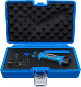 Torque wrench compact | with bits | 6.3 mm (1/4") | 1 - 8 Nm | 22 pcs (7123)