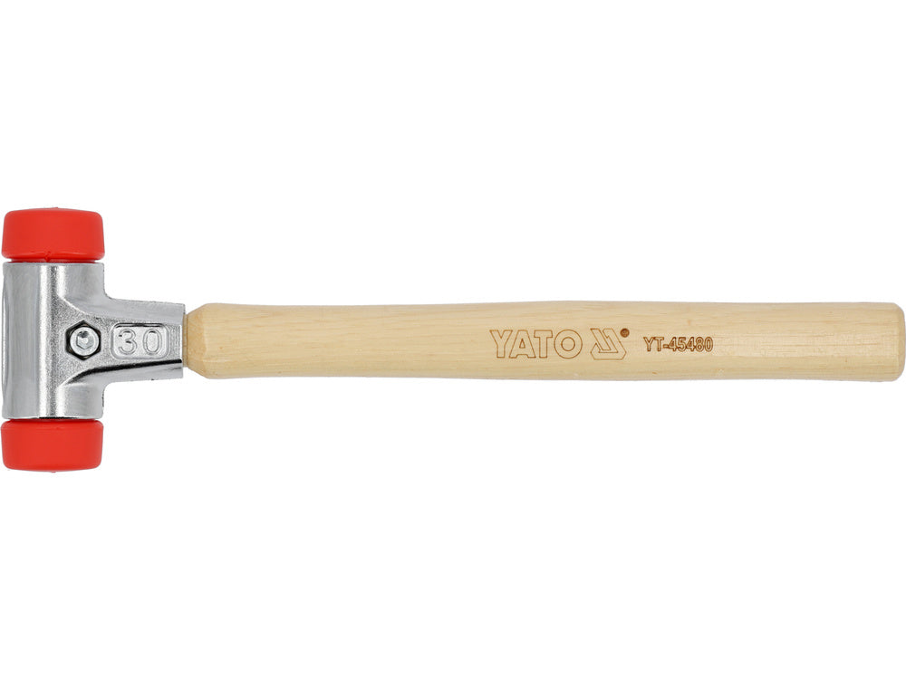 Grindinio plaktukas | hickory rankena | Ø 30 mm | 522 g (YT-45480)