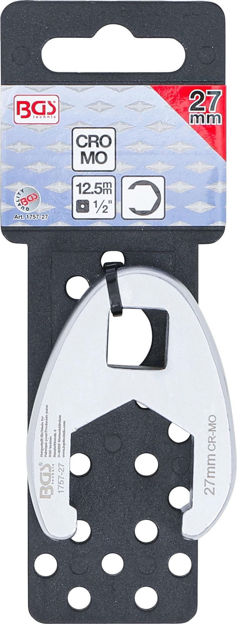 Raktas varnos koja | 12,5 mm (1/2") | 27 mm (1757-27)