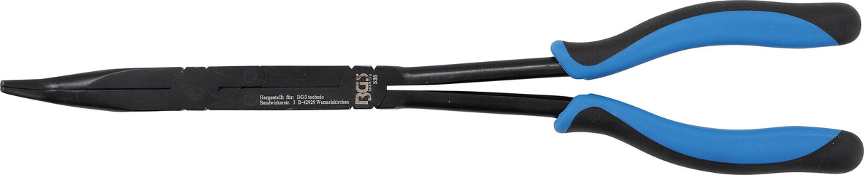 Replės ilgos lenktos | Dvigubu šarnyru | 350 mm (535)