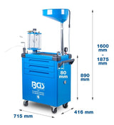 Mobili alyvos keitimo stotelė | su 3 stalčių spintele | su filtro raktais | 70L (7119)
