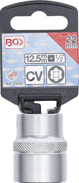 Galvutė šešiakampė | Super Lock | 12.5 mm (1/2") | 22 mm (2422)