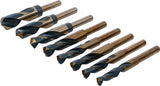 Grąžtų metalui rinkinys | 14-25.5 mm | HSS (4241) | 8 vnt. (72131)