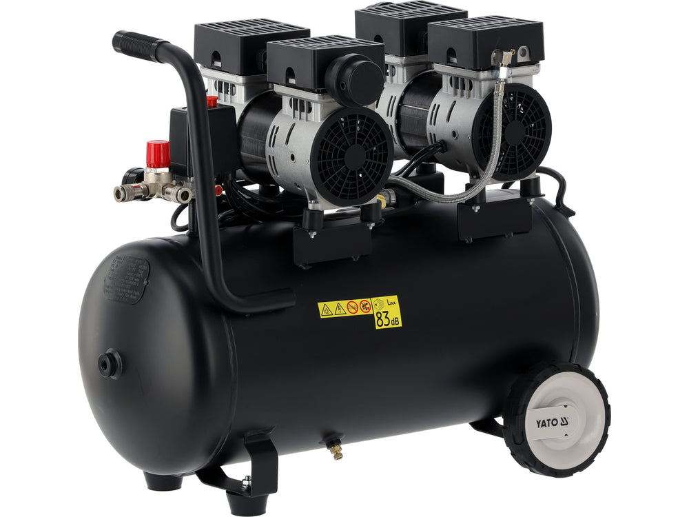 Oro kompresorius tylus | betepalinis | 50L/0.8MPA/8BAR/115PSI/ 280l/min | 1500 W (YT-23345)