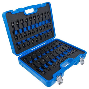 Smūginių antgalių 1/2" rinkinys | Hex, Torx, Spline | 56 vnt (7298)