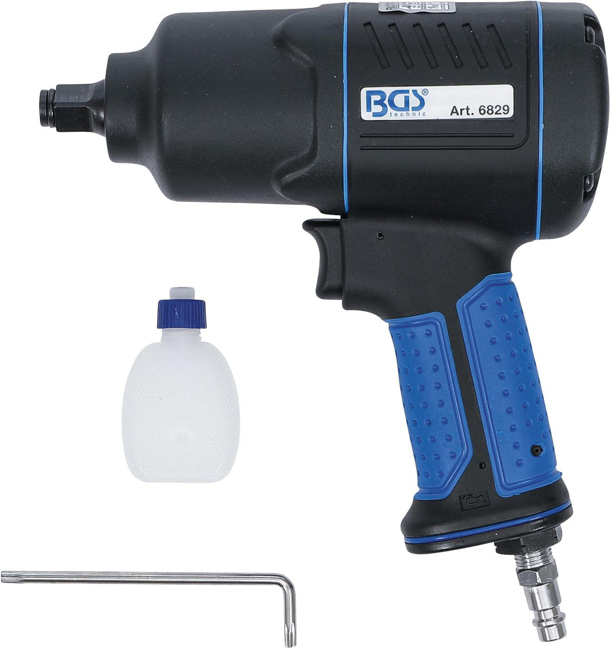 Pneumatinis smūginis veržliasukis | 12,5 mm (1/2") | 1200 Nm (6829)