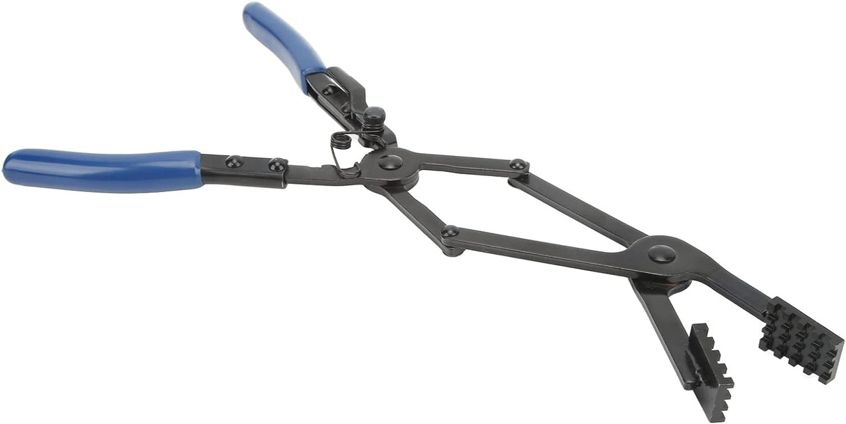 Replės įvairaus tipo žarnų sąvaržoms | dvigubas šarnyras / lenktos | 0 - 50 mm | 430 mm (SK2517)