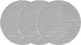Šlifavimo tinklelis apvalus | kietas | dulkėms pralaidus veliūras | 225 mm / P100 | 3 vnt. (YT-84582)