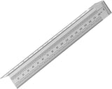 Разметочная линейка | нержавеющая сталь | угловая | 180 mm