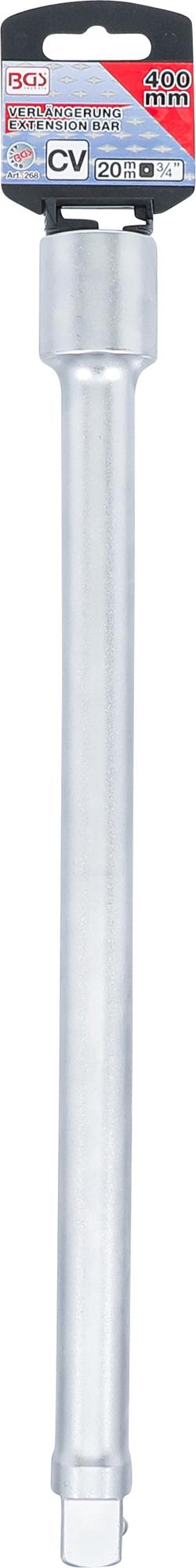 Ilgintuvas | 20 mm (3/4") | 400 mm (268)