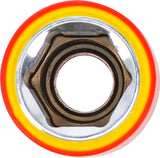 Izoliuota galvutė ilga | šešiakampė | 12,5 mm (1/2") VDE | 18 mm (72068)