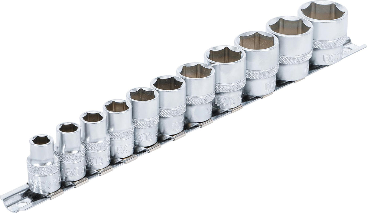 Galvučių rinkinys, šešiakampės | 10 mm (3/8") | 5/16" - 7/8 "| 11 vnt. (9110)