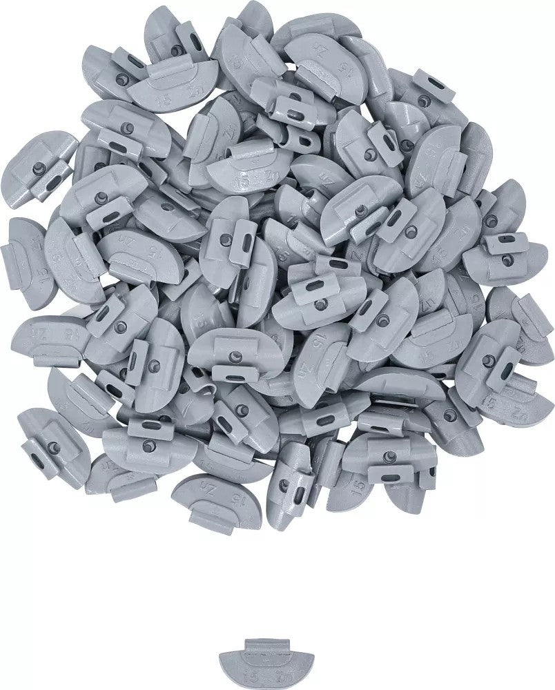 Svareliai balansavimui | Medžiaga: cinkas | 15 g | 100 vnt. (9425-15)