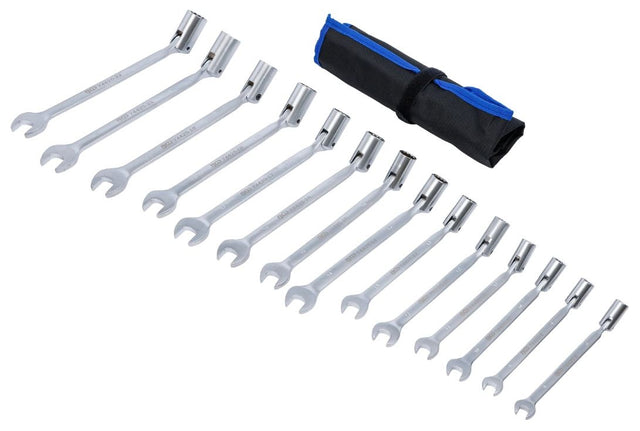 Raktų su vartoma galvute komplektas | 8 - 22 mm | 14 vnt (74425)
