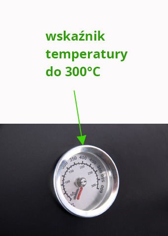 Lauko kepsninė / grilis | su dangčiu ir grotelėmis | 60 cm (99513)