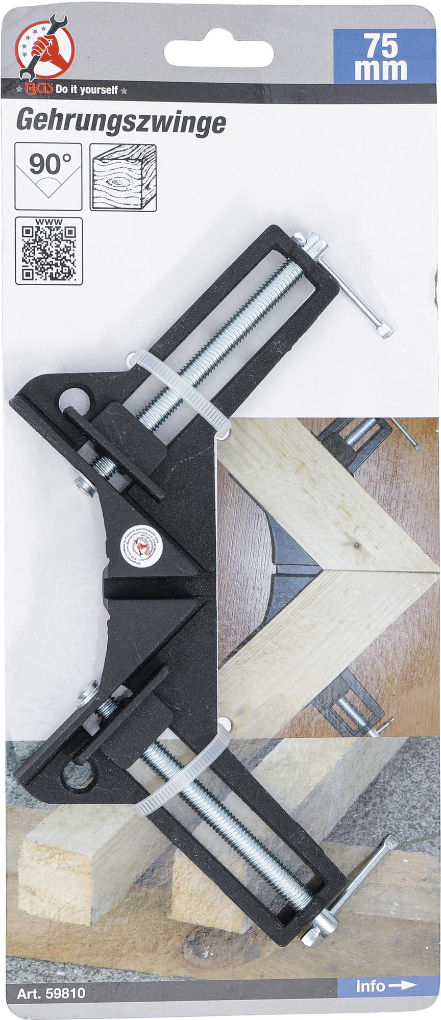 Staliaus spaustuvai kampiniai | 75 mm (59810)