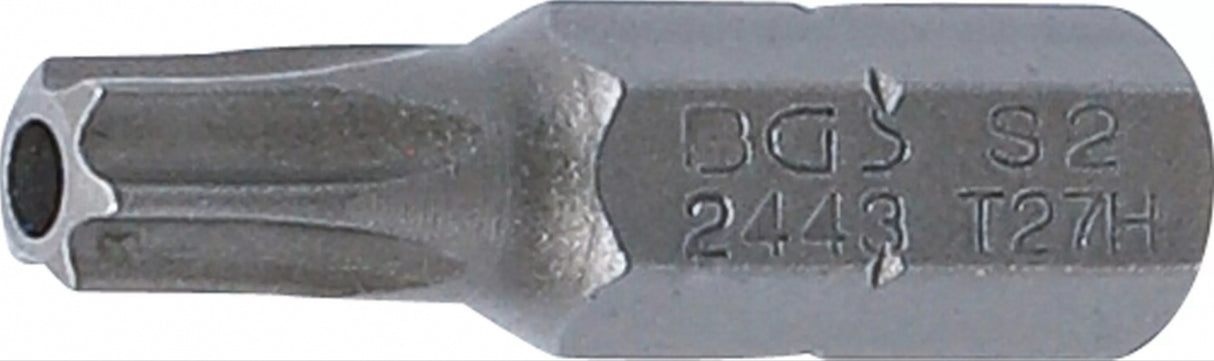 Бита | 6.3 mm (1/4") | T-star с отверстием (Torx) T27