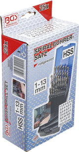 Grąžtų komplektas | HSS | Ø 1 - 13 mm | 25 vnt. (2021)