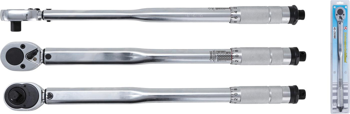 Raktas dinamometrinis | 12.5 mm (1/2") | 40 - 210 Nm (957)