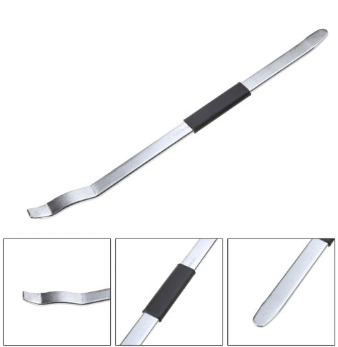 Plokščias laužtuvas padangų montavimui | su rankena | 40cr 500 x 25 x 7.5mm (FC500B)