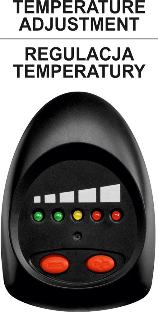 Techninis kaitinimo fenas/orpūtė | priedai | LED indikatorius | 2000 W (YT-82292)