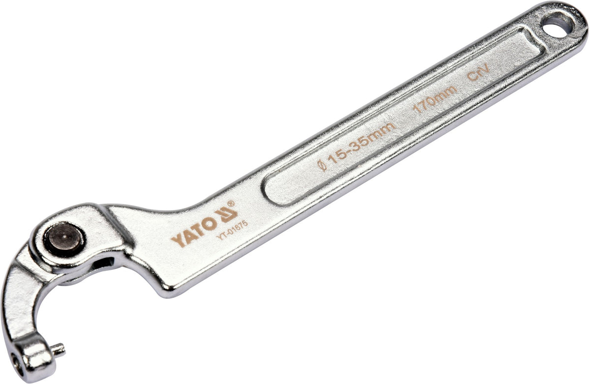 Raktas užmetamas su varžtu Cr-V, 15-35 mm (YT-01675) – irankiuturgus.com