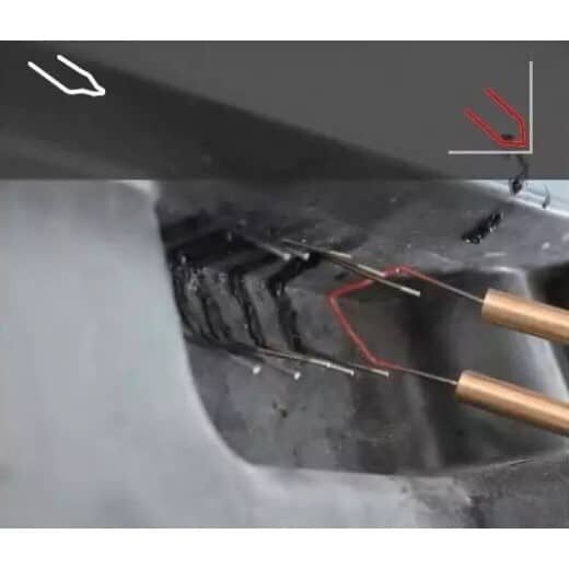 Plastiko remonto komplektas | akumuliatorinis (HS800J)