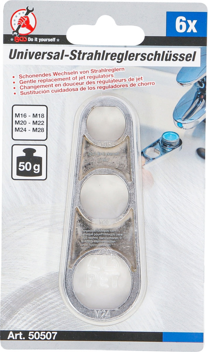 Raktas maišytuvo antgaliams ir filtrams | M16 - M24 (50507)