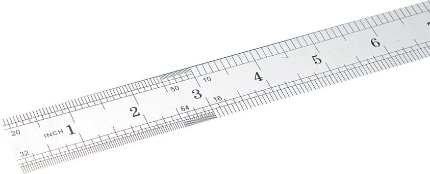 Liniuotė plieninė | lanksti | nerūdijantis plienas | 1 m (50890)