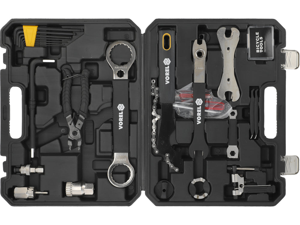 Įrankių rinkinys dviračių remontui (58770)